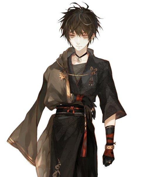 Мужское кимоно арт