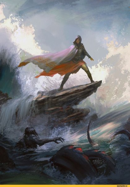 Сюжетный арт фэнтези