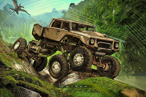 Lamborghini lm002 Concept