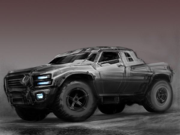 Внедорожник арт