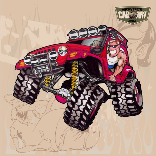 Квадроцикл арт