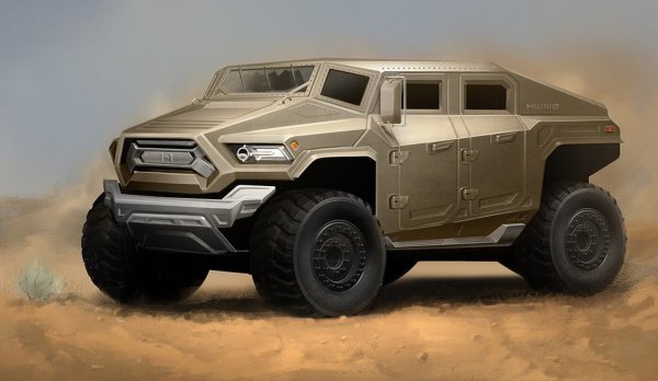 Хаммер концепт будущего