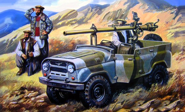 Афганистан УАЗ 469 Афганистан