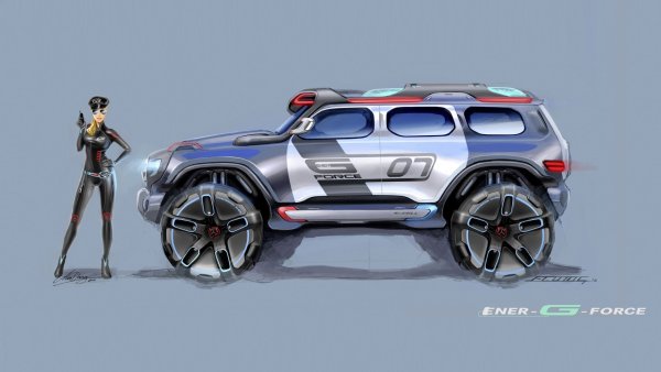 Mercedes Benz Ener g Force Concept