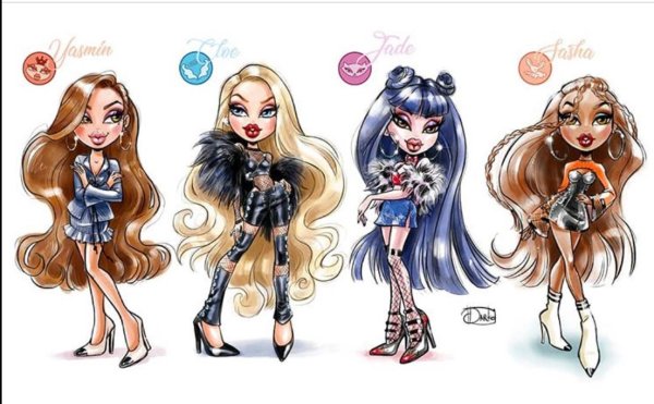 Кукла братц арт