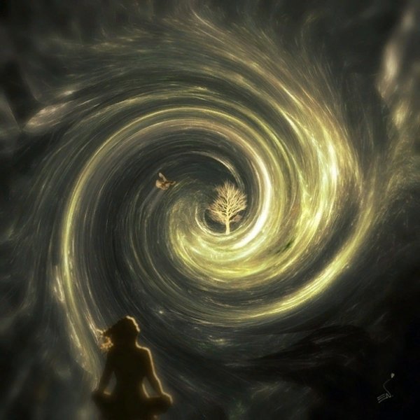 Спираль жизни арт