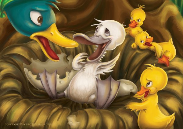 Ugly Duckling Fairy Tale