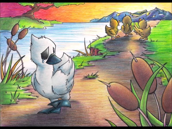 Андерсон сказка Гадкий утенок