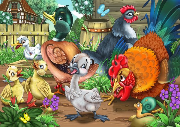 Сказка про гадкого утенка