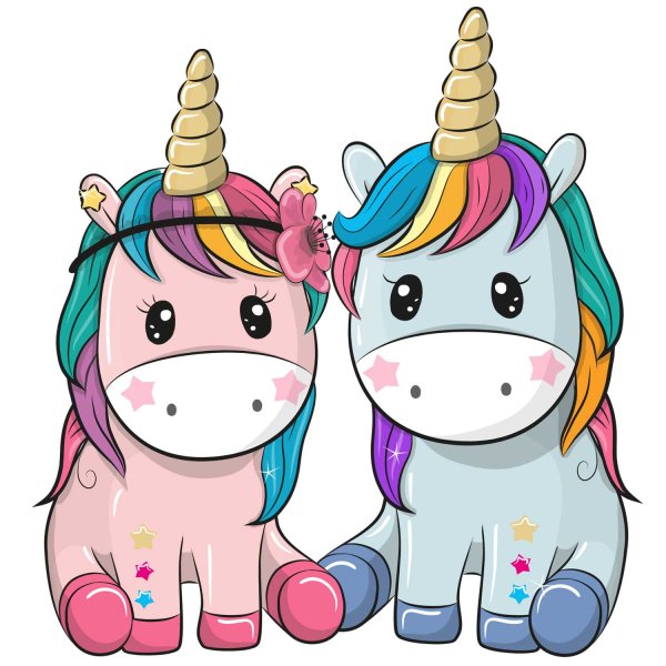 Единорог мультяшный