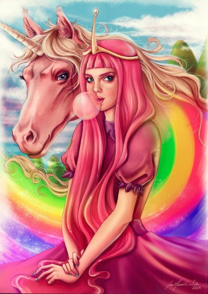 Принцесса Бубль ГУМ И Единорог