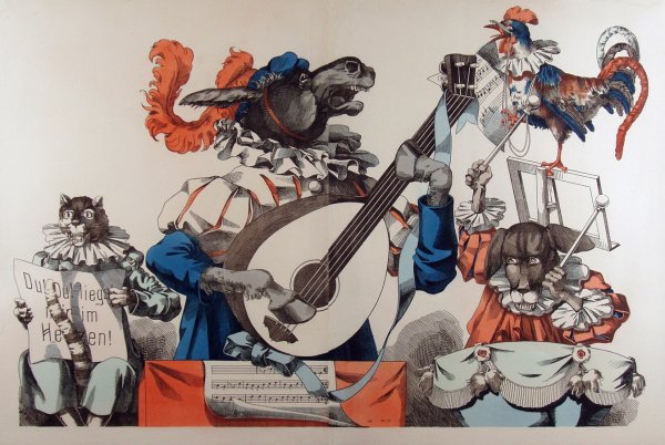 Бременские музыканты арт