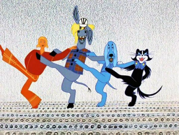 Герои мультика Бременские музыканты