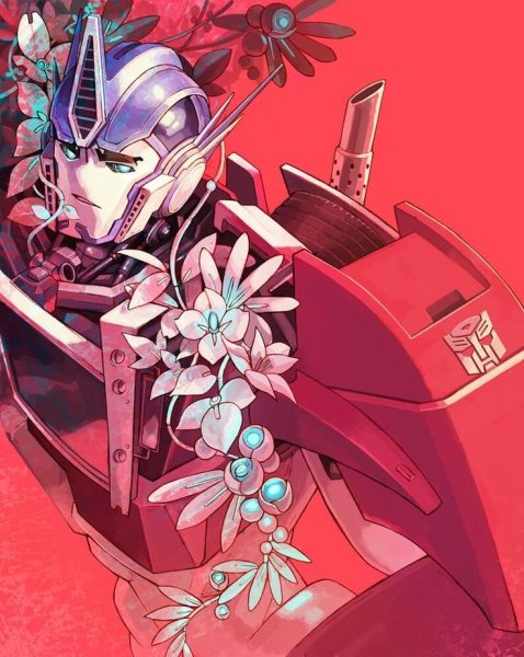 Трансформеры Оптимус Прайм арт