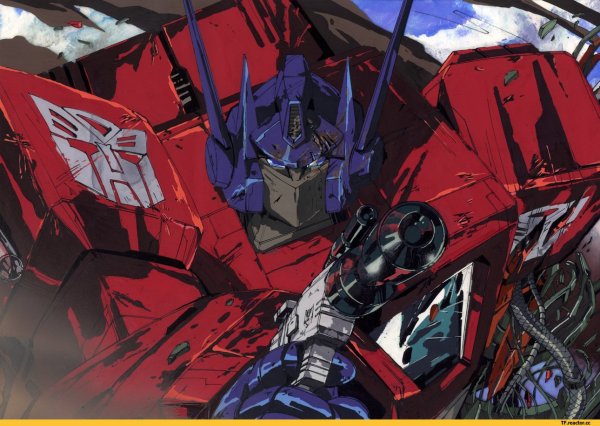 Автоботы Прайм Оптимус Прайм арт