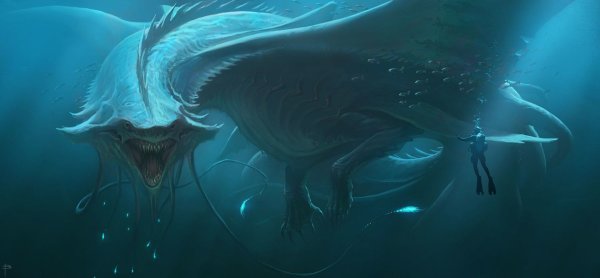 Морская виверна-Левиафан