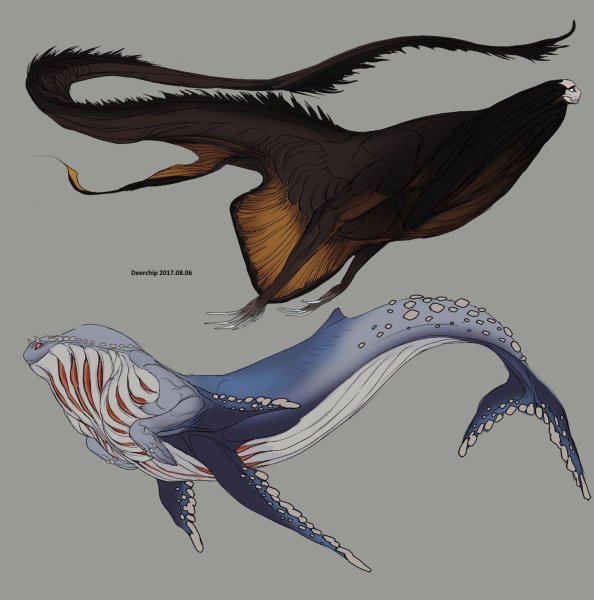 Референсы существ