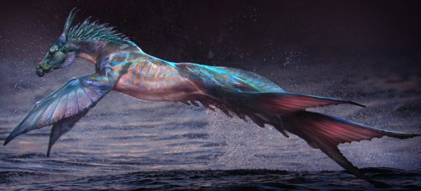 Перси Джексон и море чудовищ Гиппокампус