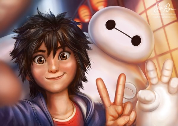 Хиро город героев арт