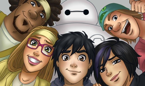 Город героев мультсериал Гого и Хиро