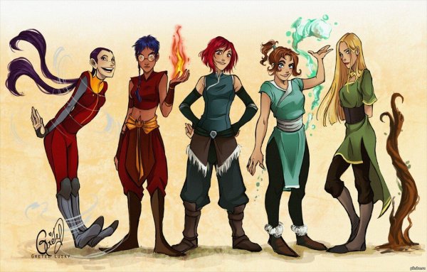 Аватар Легенда об Аанге и чародейки