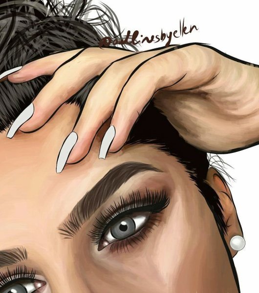 Косметика рисунок