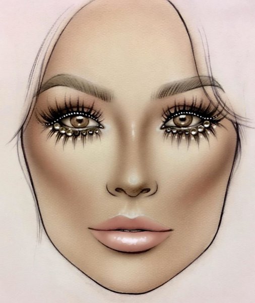 Губы Графика