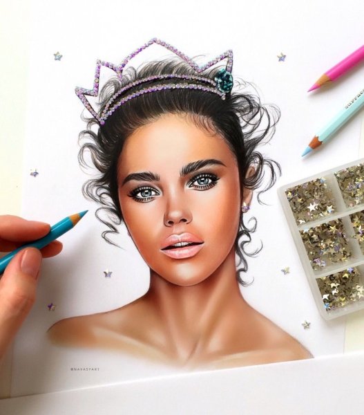 Ресницы иллюстрация