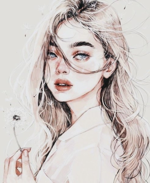 Нарисовать девушку