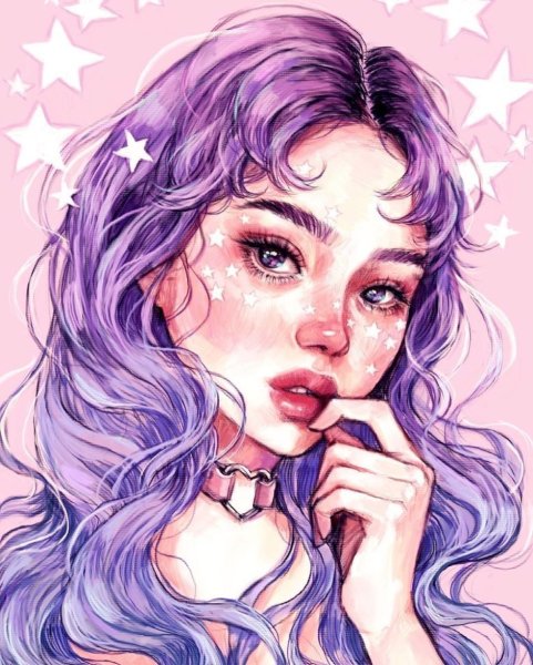 Нарисовать девушку