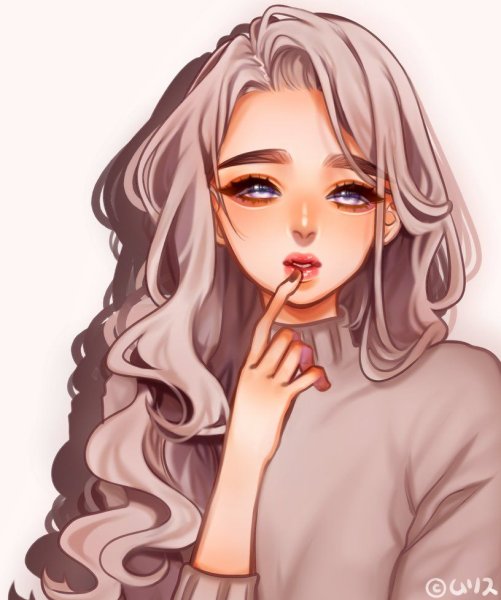 Арты девушек на аву