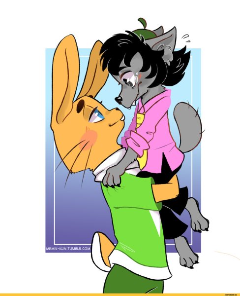 Волк и заяц ну погоди