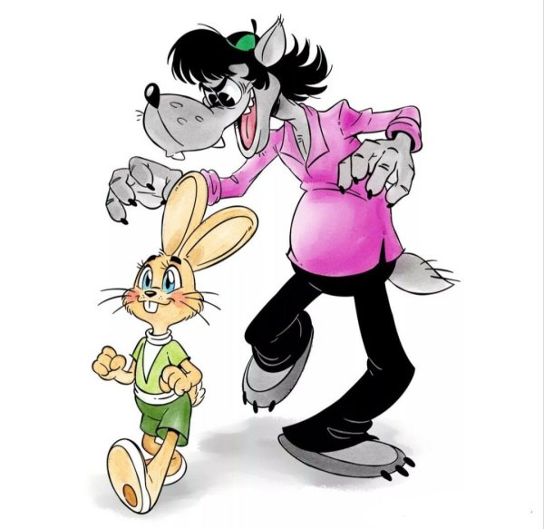 Волк и заяц из ну погоди