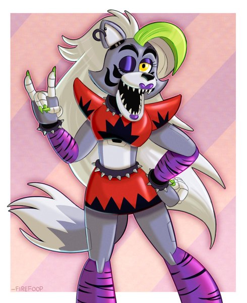 ФНАФ Роксана Вольф