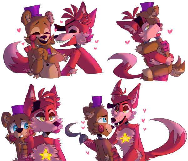 Рокстар Фокси и рокстар Фредди