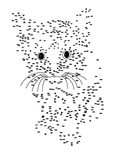 Соединить по точкам сложные