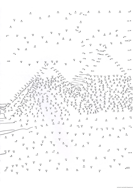 Рисование по точкам сложные