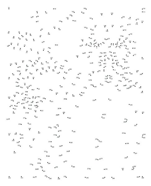 Рисунок соединение по точкам