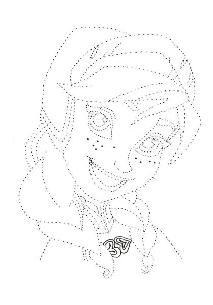 Рисование по цифрам сложные