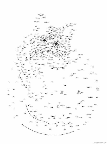 Рисование по точкам сложные