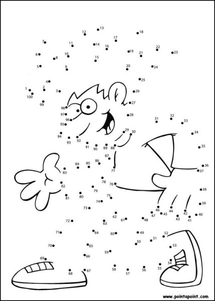 Рисование по точкам с цифрами