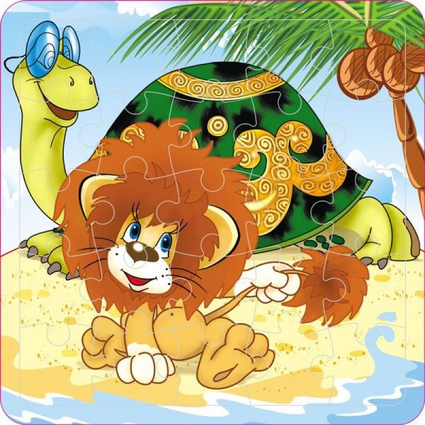 Герои Львенок и черепаха