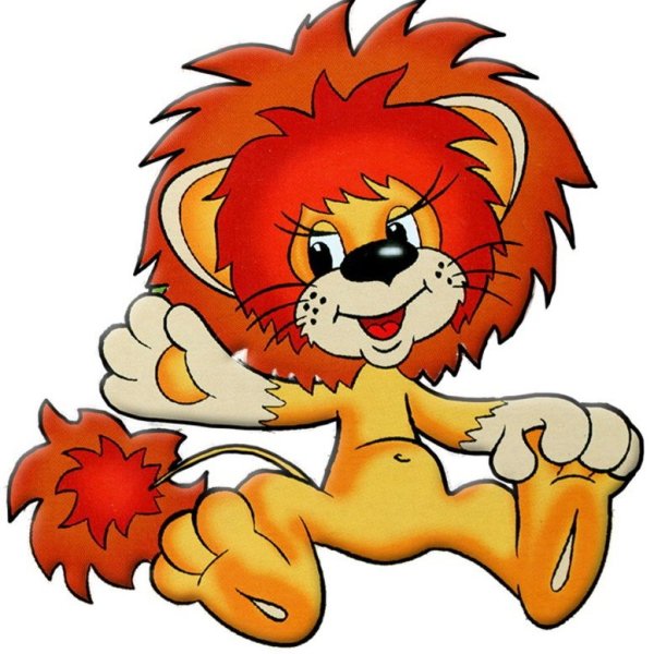 Герои мультика про львенка и черепаху