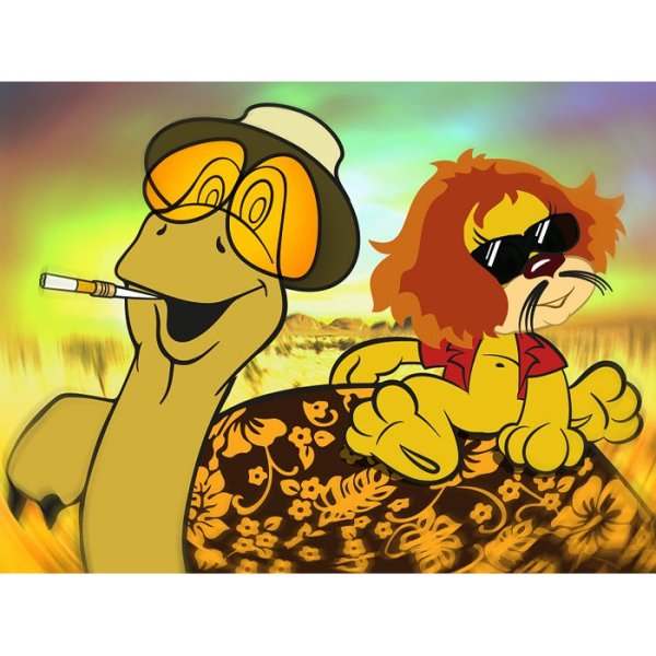 Черепаха из мультика про львенка