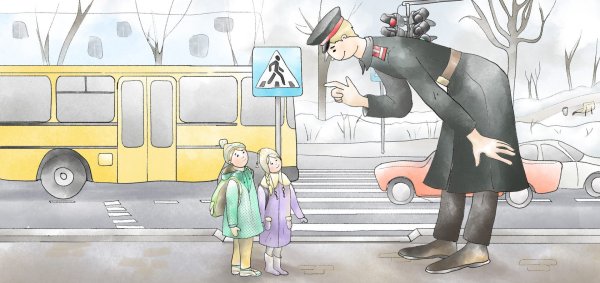 Арты про дорожное движение