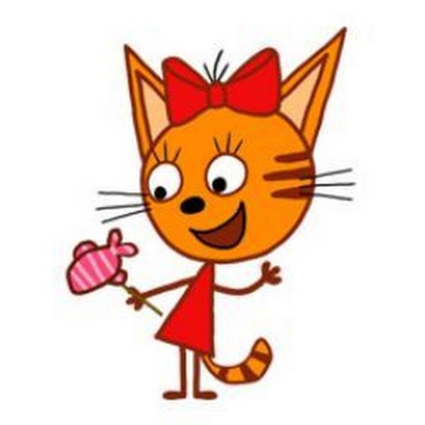 Мультик три кота Карамелька