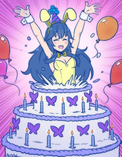 С днем рождения аниме