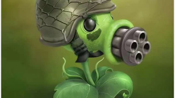 ГОРОХОМЕТ из Plants vs Zombies