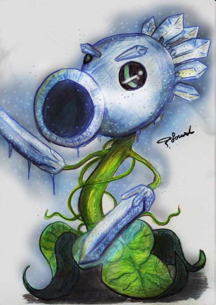 PVZ 2 Peashooter зомби
