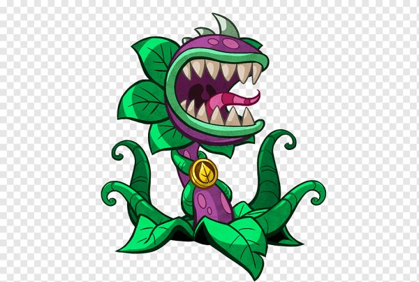 Растения против зомби герои Зубастик